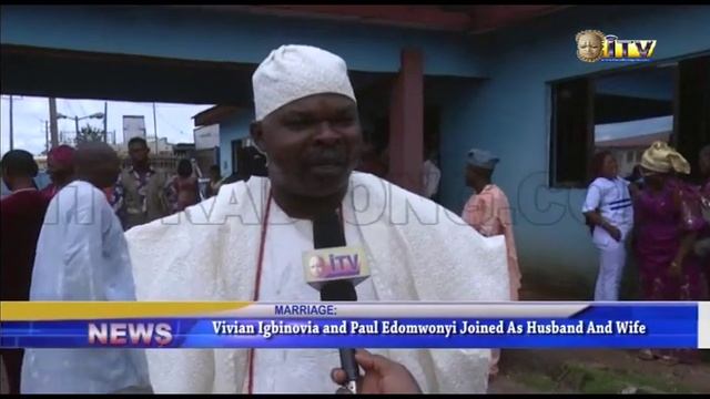 Vivian Igbinovia and Paul Edomwonyi joined as husband and wife смотреть онлайн