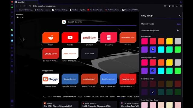 HOW TO CHANGE THEME ON OPERA? смотреть онлайн