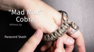 Браслет из Безумного Макса | Paracord Stash
