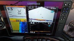 Квок с самым крутым эхолотом + Паноптикс от Лоуранс  и Традиционным сонаром  озеро и река.