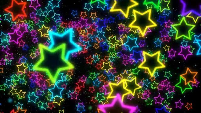 Летающие Неоновые Звёзды смотреть онлайн