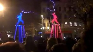 Представление с катушкой Тесла