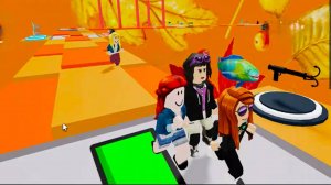 Трио Супер Играет в Roblox/ роблокс / OBBI / обби осень