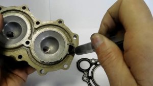 14\1.Как правильно протянуть Головку Бл.Цилиндров ЛЮБОГО лодочного мотора. И как нанести герметик.