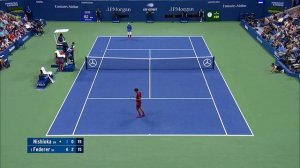 Best Roger Federer Drop Shots | 2017 & 2018 US Open