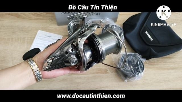 Máy Câu Cá Shimano 2021 Aero Technium MGS 14000XSD - Made In Japan