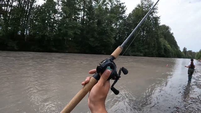 KING SALMON FISHING (intense battle)