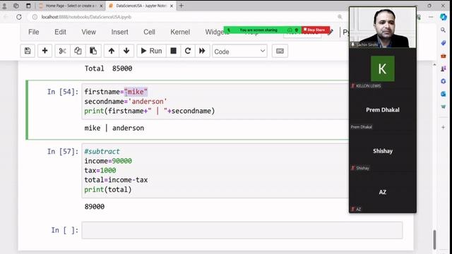 Python Data Science Basics: Variables, Types, Casting, Operators, Conditions | Sachin Sirohi