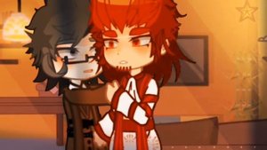 ||Kiss me..?|| Перевод немного изменён и не ультра точный! ||Данте/Куро|| #13карт #дантекуро