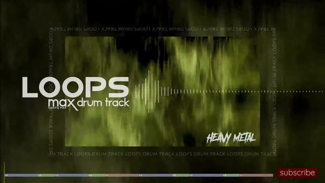 Heavy Metal Drum Track / Megadeth Style / 160 bpm