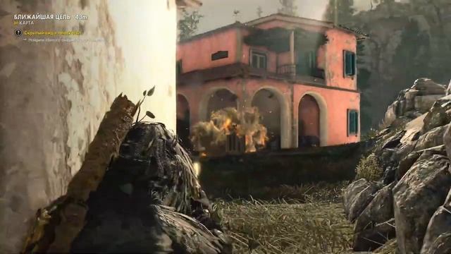 Sniper Elite 4 - Creative Stealth Kills & Takedowns / Long Gameplay смотреть онлайн