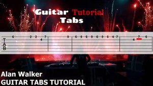 Alan Walker - Faded GUITAR TABS TUTORIAL | Alan Walker Faded ТАБЫ | Alan Walker - Faded на гитаре