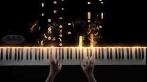 Catch Me if You Can - Alan Walker & Sorana Piano Cover ( Piano Tutorial with lyrics)