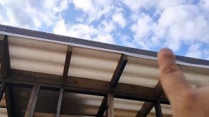 Хозблок. 6х2.5. День 6. Крыша, сдача объекта, отзыв заказчика