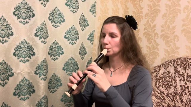 Bransle de la torche (M. Praetorius), recorder soprano