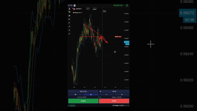 BINARY OPTION  UTE LIMITED  ТРЕЙДИНГ # 61 #инвестиции #акции #pockeoption
