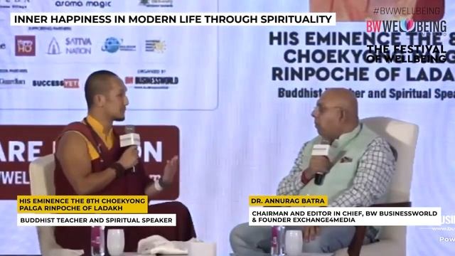 His Eminence the 8th Choekyong Palga Rinpoche - Inner Happiness in Modern Life Through Spirituality