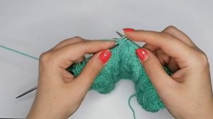 Ажурные узоры спицами. Красивый ажурный узор для легких изделий