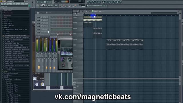 MAGNETIC BEATS FL Studio tutorial #2 Sidechain compression (сайдчейн компрессия)