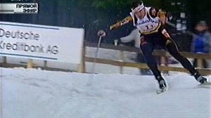 БИАТЛОН. КМ 2004-05. 4 этап. Оберхоф (Германия). Мужчины. Эстафета 4 х 7,5 км. (Спорт). 06.01.2005.