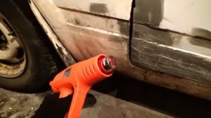 #Авто-как же подкрасить в холоде  ...how to paint in the cold