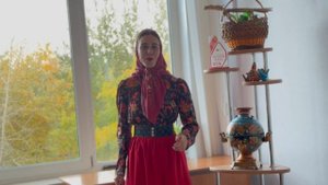 Аккускарова Милана - «Коло саду Ванька ходит»  ( из репертуара О.В.Трушиной)