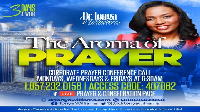 The Aroma of Prayer | Dr. Tonya Williams| Truelife Radio