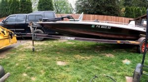 BASS DUMPSTER Boat Part 4 - Fixing Lower Unit - NNKH