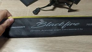 Обзор на спиннинг и катушку/ flagman blackfire 2-8/ flagman arty 2000/ fishing/ fish/ рибалка