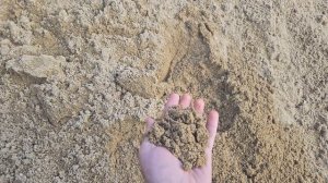 Песок Мытый крупнозернистый. Доставим от 1м*3