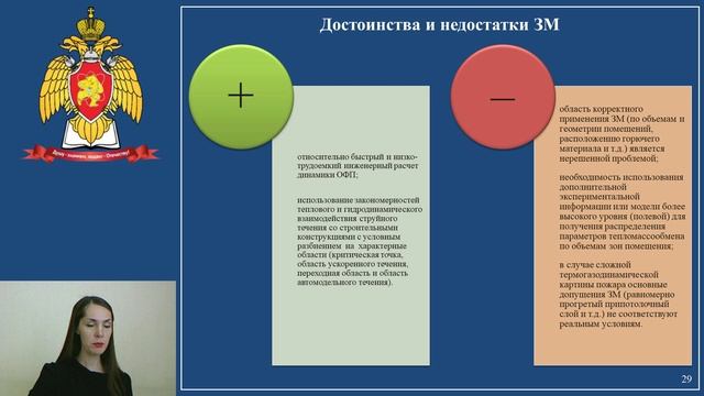 Лекция "Зонная математическая модель пожара"