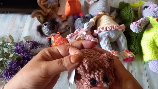 #наталивяжет #вязаниеназаказ .Игрушки за два месяца май и не много июня.🐕🦺🦒