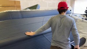 Частичное бронирование днища лодки X-River Rocky 395 ￼