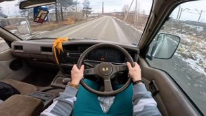 1992 Nissan Caravan 2.7DT - POV TEST DRIVE