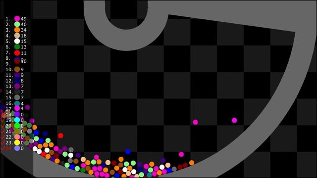 Survival Marble Race 3 in Algodoo смотреть онлайн