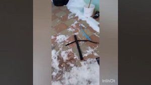 ПНД . Испытание на  морозе.