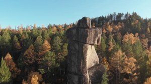 Скальники Олхинского плато.  Идол