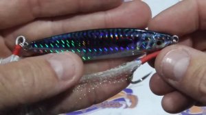 53075 AKAMI DENTEX JIG 90MM 60G MACKEREL BLUE