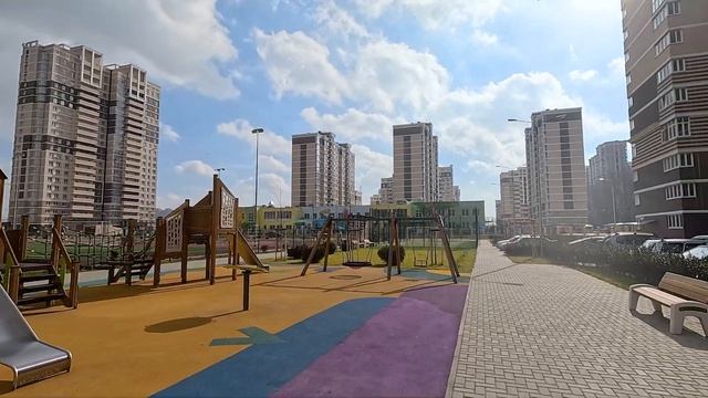 НЕО КВАРТАЛ Красная Площадь г. Краснодар. Гуляем по комплексу