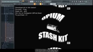[FREE] KEN CARSON DRUMKIT "OPIUM DRUMKIT" + "OPIUM STASH KIT"