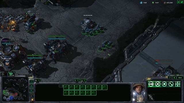 StarCraft 2: Heart of the Swarm - 3v3 - Online Match 54 (Live) смотреть онлайн