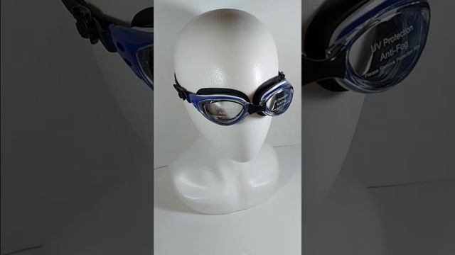 Очки для плавания для взрослых / для подростков +футляр +сменные переносицы +беруши