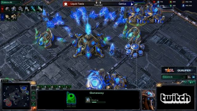 Game 1 - Liquid.TaeJa vs Genius - TSL4 KR Q4 Final смотреть онлайн