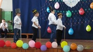 ТАНЕЦ ДЖЕНТЕЛЬМЕНОВ - 3 класс 8 марта 2019