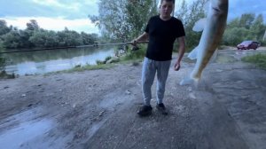 Рыбалка в Новосибирске . Бугринский мост.