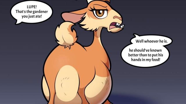Lupe vore belly queen