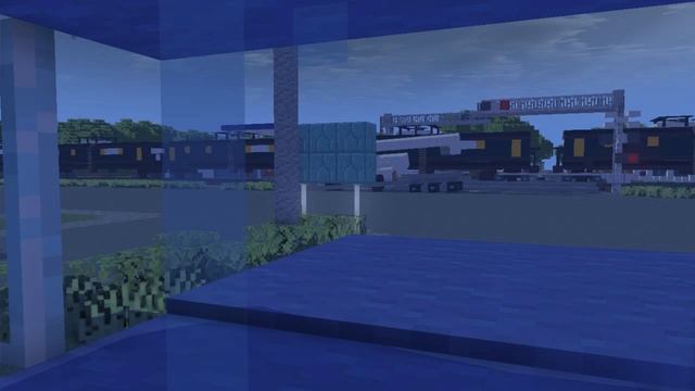 Mer Rouge Train Derailment in Minecraft Animation смотреть онлайн