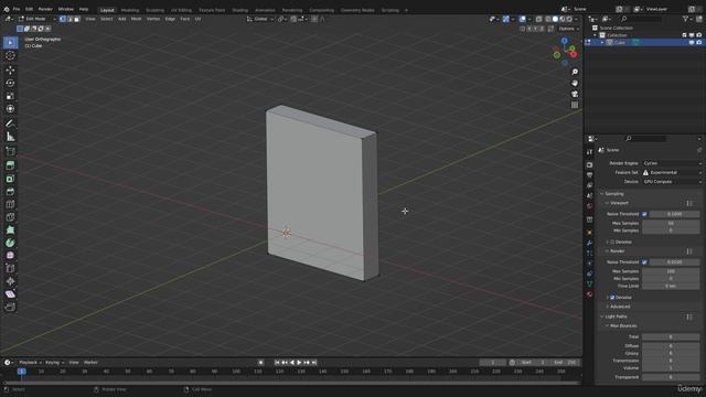 4 - Edit Mode Extrude Subdivision and Loop Cut