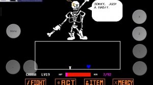 undertale bad time papyrus