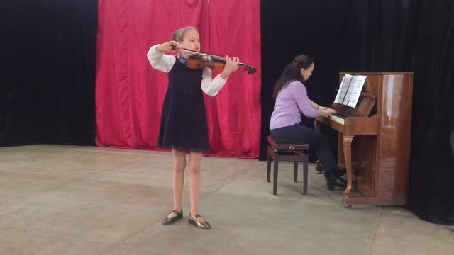 Чиботари Полина, 11 лет. А. Яньшинов «Прялка». смотреть онлайн